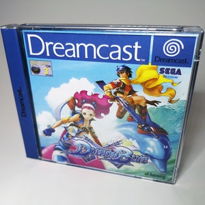 Dolphin Blue Game - Atomiswave > Dreamcast Conversion - Custom Artwork - Includes PAL Case, Artwork, Manual Covers and Disc - CASE INCLUDED