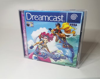 Dolphin Blue Game - Atomiswave > Dreamcast-Umwandlung - Benutzerdefiniertes Kunstwerk - Enthält Jewel Case, PAL-Artwork, vollständige manuelle Einlage und Disc