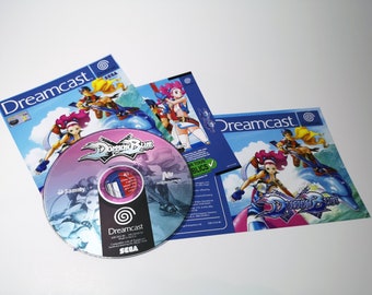 Dolphin Blue Game - Atomiswave > Dreamcast Conversion - Custom Artwork - Cover Art, Manual Covers and Disc for Pal Cases - CASE NOT INCLUDED