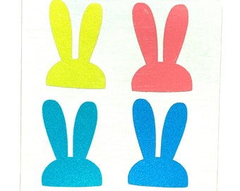 Bunnies Reflective Decal: Bike & Helmet Stickers