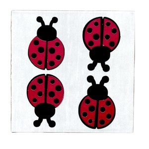 LADYBUGS REFLECTIVE DECAL, Bike Frame Decal, Reflective Helmet Decal, Custom Bike Decal, Bike Accessories for Women, Bicycle Accessories
