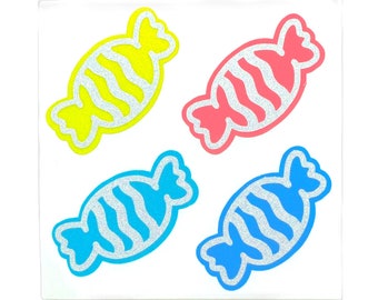 Candy Reflective Decal Pack: Bike & Helmet Stickers