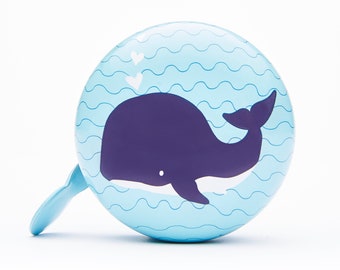 Whale Bike Bell, Bicycle Accessory, Kids Cycling Gift