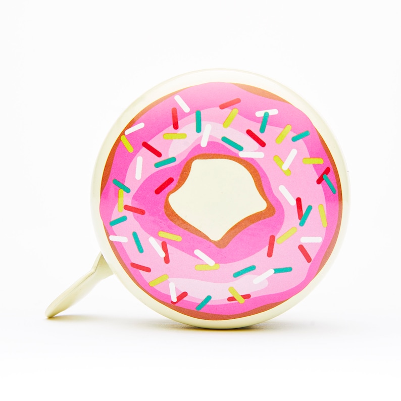 DONUT BIKE BELL
Cute Things Seattle bike bell
cute donut bicycle bell
cute bike accessories
bicycle accessory
gifts for kids
cute bike bell
gift for her
gift for bike rider
birthday gift
bicycle gift
cycling gifts
holiday gifts
wheelchair accessories