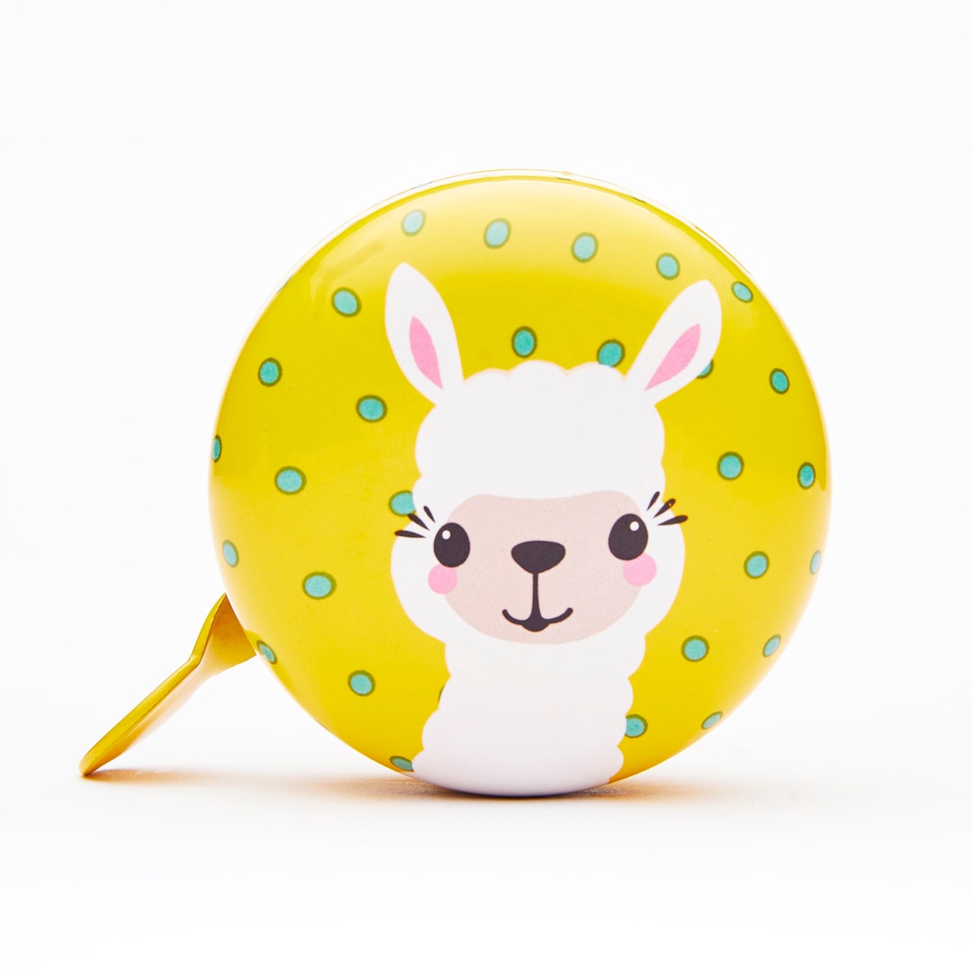 ALPACA BIKE BELL, Cute Bicycle Accessories, Bike Gifts for Kids