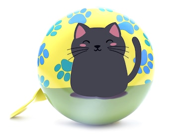 Little Kitty Bike Bell, Bike Accessory, Gifts for Cyclists