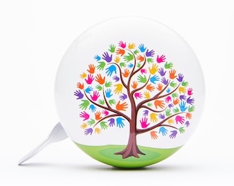 Diversity Tree Bike Bell, Cycling Gifts for Kids