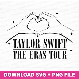 Taylor Swift Hand Heart Design | Sticker