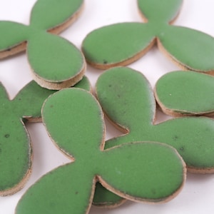 Victoria Green Fans handgemachte KeramikFliesen für Mosaik Design.