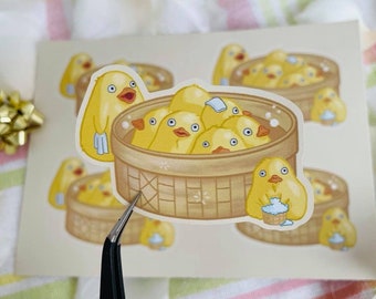 Spirited Away Ducks Sticker: Waterproof Vinyl Decal