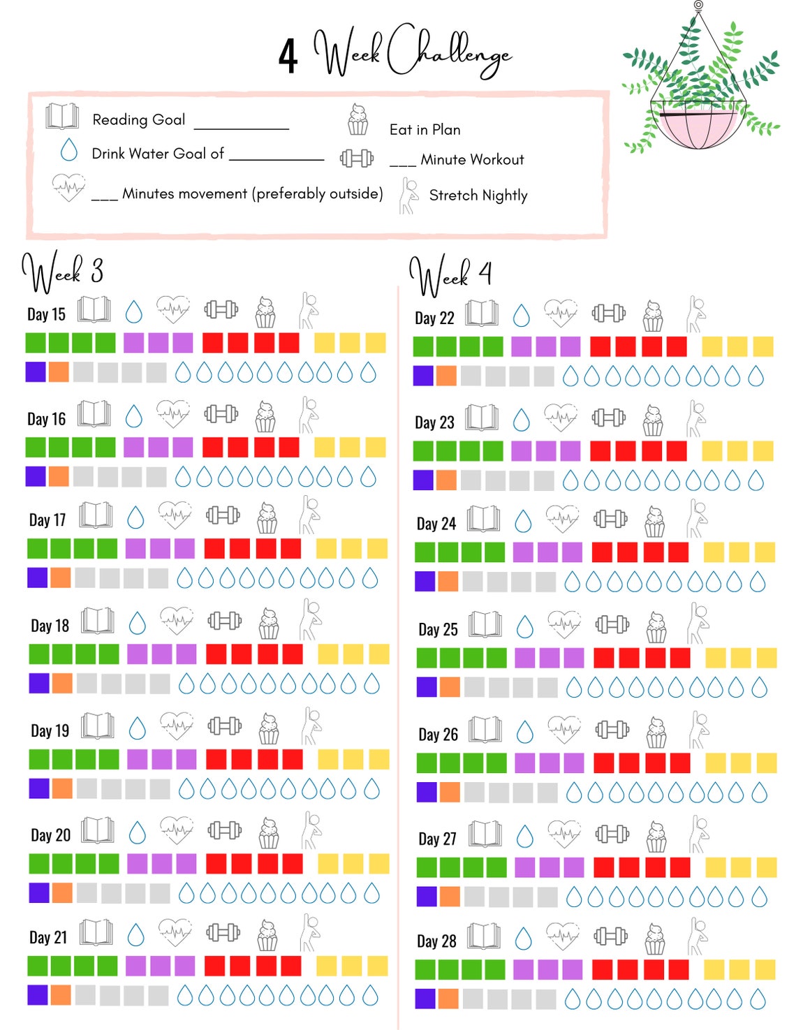 plan-b-4-week-ultimate-portion-fix-challenge-tracker-etsy