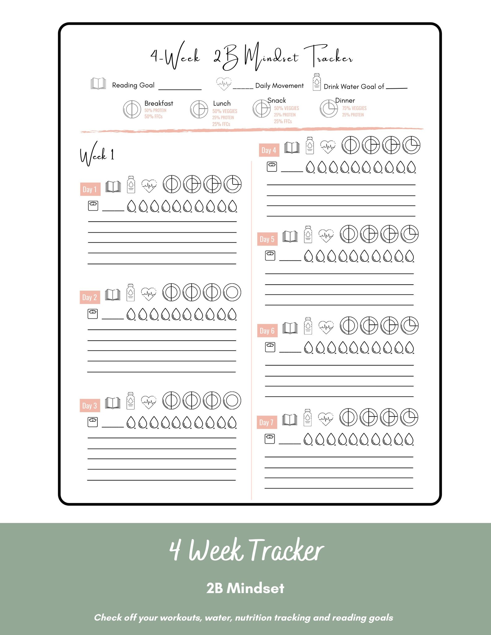 2b-mindset-4-week-wellness-tracker-etsy