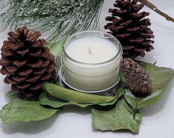 Juniper & Balsam Scented Candle | 4oz | Soy Wax | Cotton Wick | Nontoxic | Vegan | Cruelty-Free | Phthalate-Free