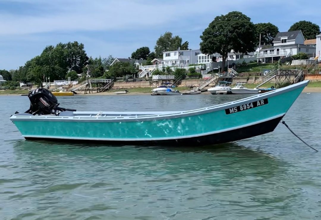 homemade wood flat bottom boat