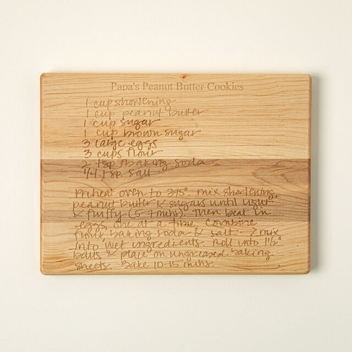 Personalized Family Recipe Board Etsy