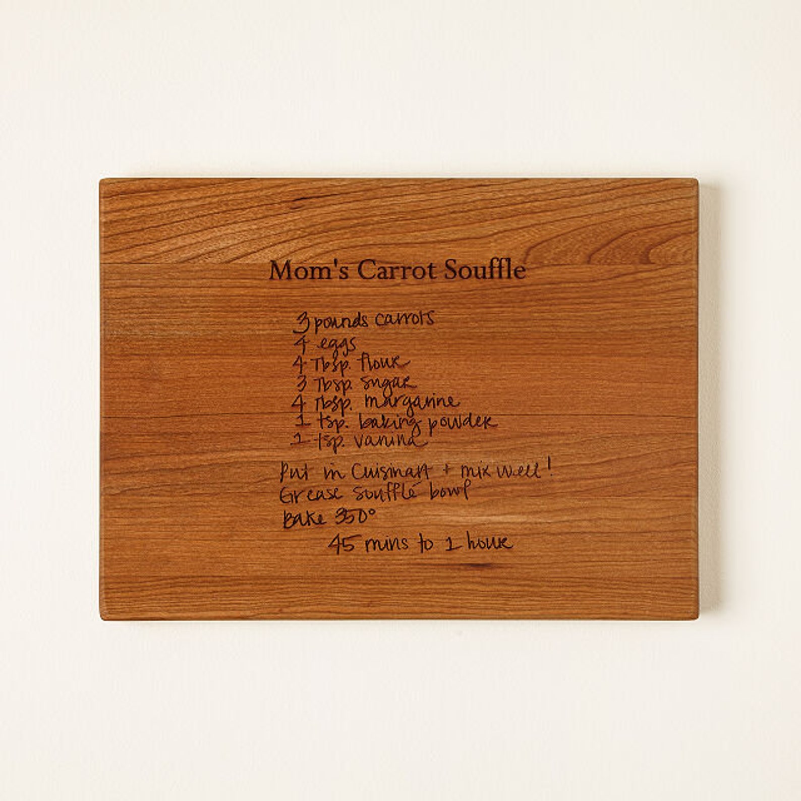 Personalized Family Recipe Board Etsy