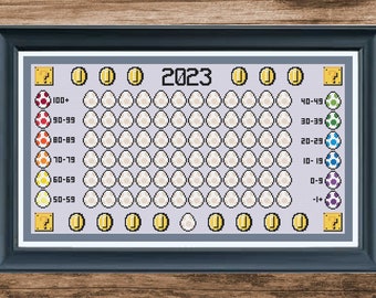 Video Game Egg Temperature Stitchalong