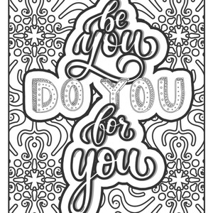 61 Adult Motivation Coloring Pages - Etsy