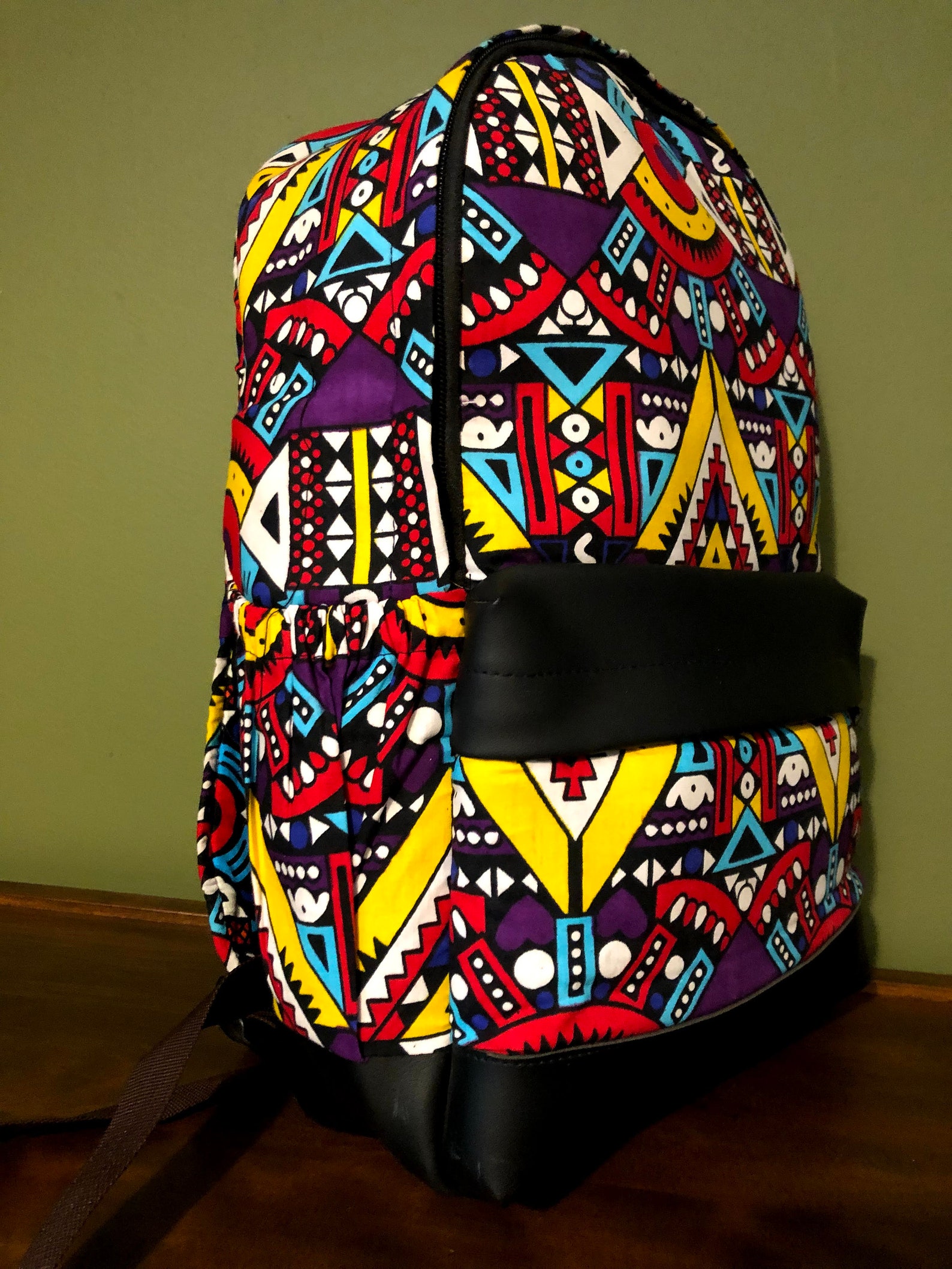 Kitenge Kitenge Bag Kitenge Backpack African Print Bag Etsy UK