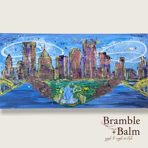041 Pittsburgh PA Skyline in Acrylic