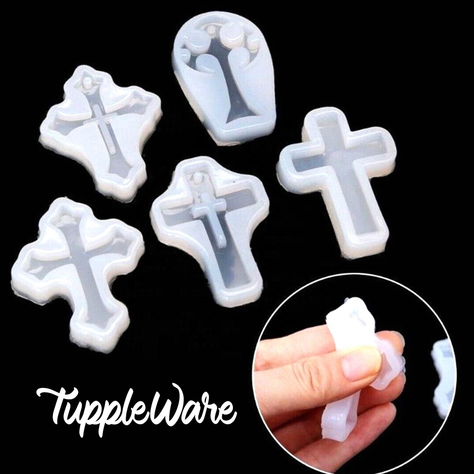 Cross Mold Cross Mold Resin DIY Resin Epoxy Moulds Cross Etsy UK