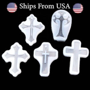 Cross Mold - Cross Mold Resin DIY Resin Epoxy Moulds - Cross Candle Melts