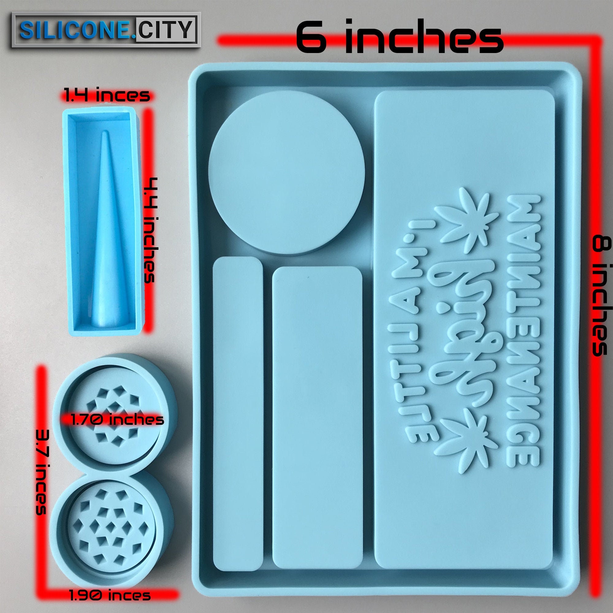 Rolling Tray Molds Glossy Rolling Tray Rolling Tray Kit Etsy