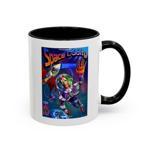Major Tom - Space Oddity _Accent Coffee Mug, 11oz