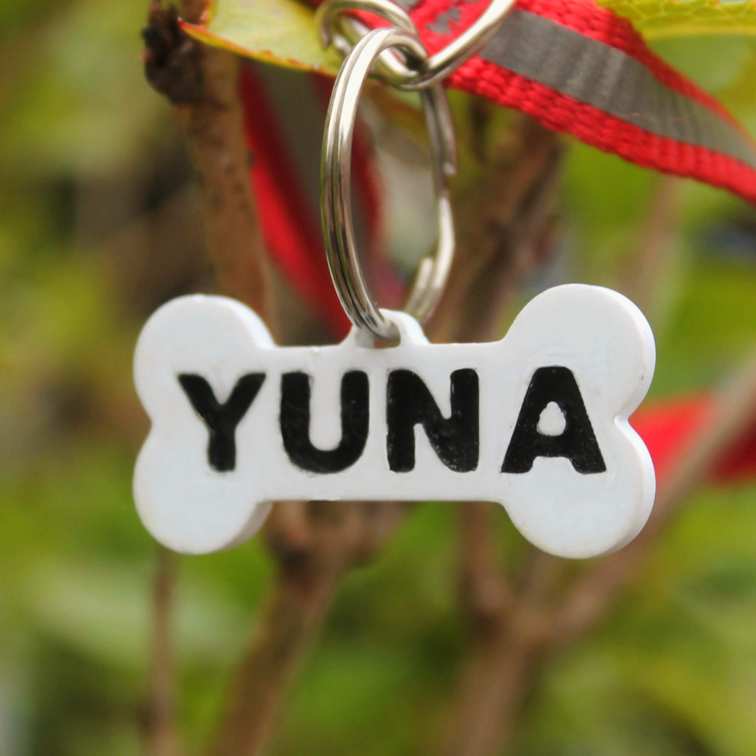 Custom Nametag Dog Bone Etsy