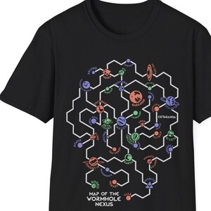 Karte des Wurmloch-Nexus: Vorkosigan Saga SHIRT