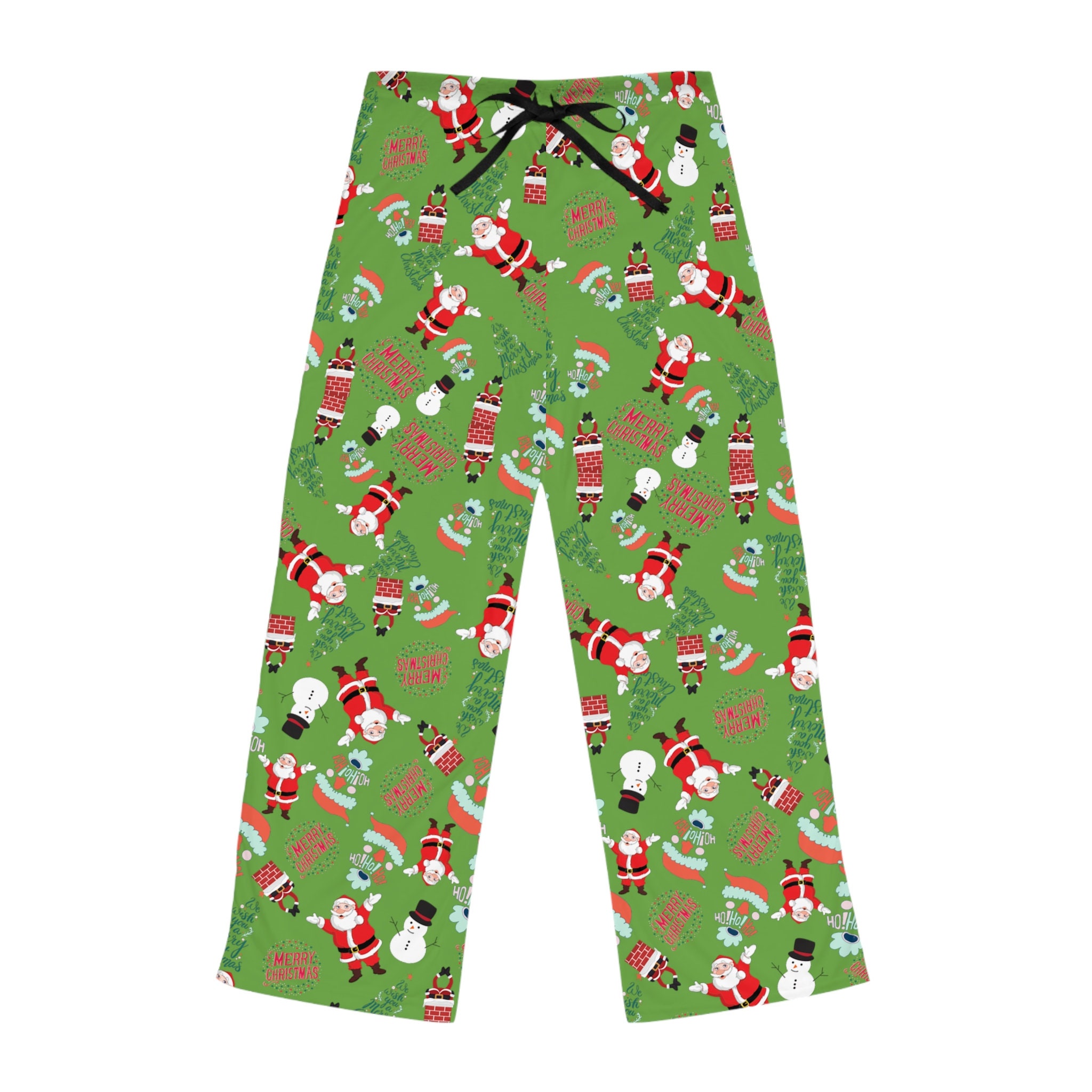 Christmas Pajama Pants Pants Bottoms Christmas Pjs Holiday Pajamas