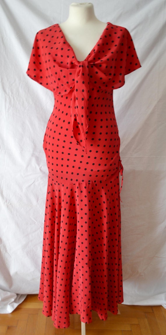 open lace back dress Moschino Girls Red Teddy Logo Dress main image 0
