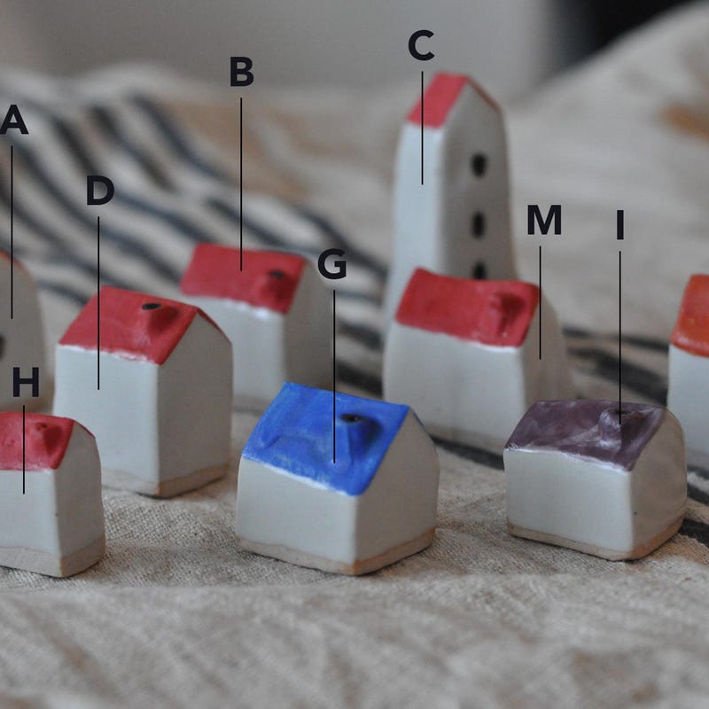 Little Clay Houses - Etsy