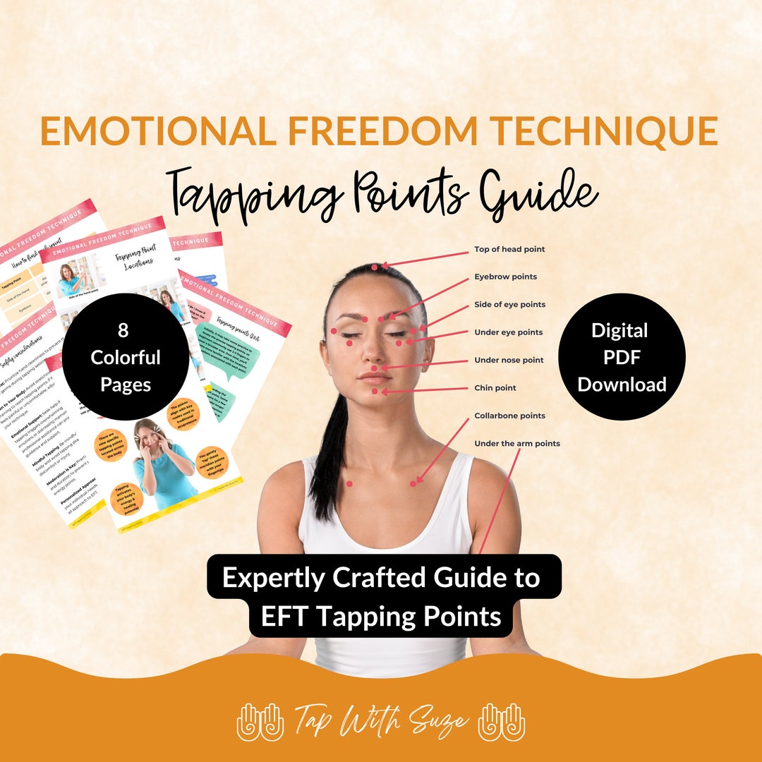 Eft tapping points guide printable for personal professional use