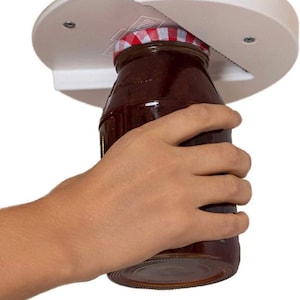 Jar Opener - Under Cabinet Jar Lid