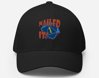 D20 Nailed it! Nat 1 Flexfit Dad Cap