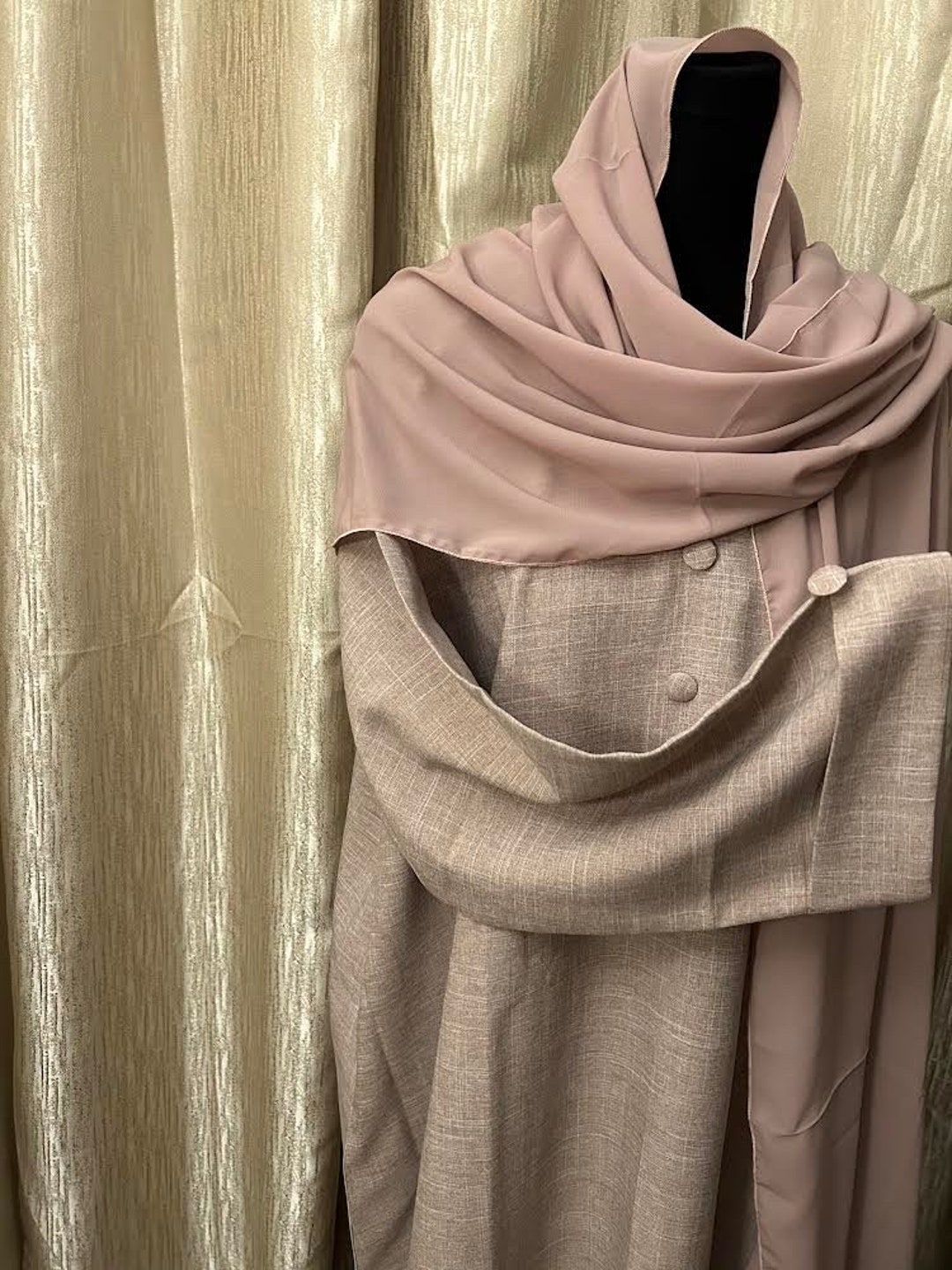 matching abaya and hijab