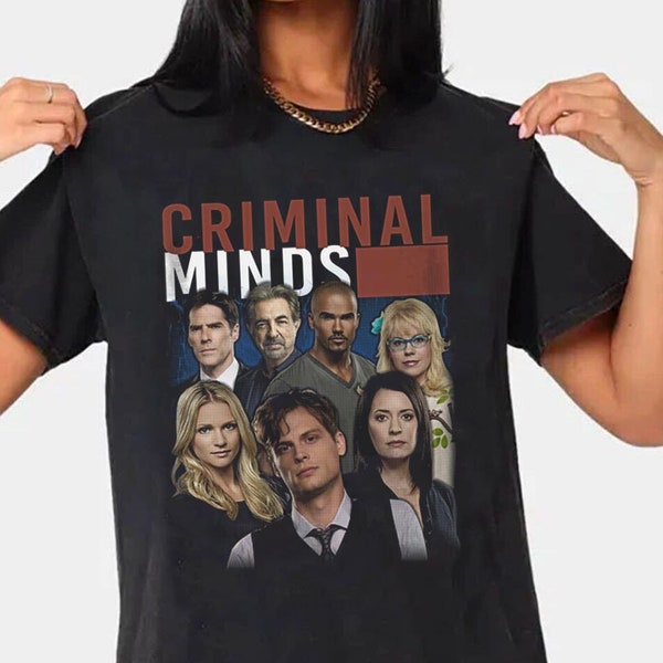 Vintage Criminal Minds T Shirt, Criminal Minds Shirt, BTS Vintage Shirt, Vintage Tshirt & Sweatshirt Unisex Heavy Cotton Tee