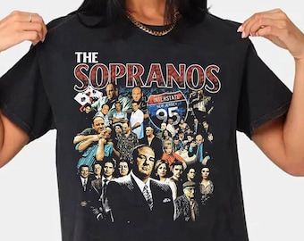 Vintage The Sopranos Movie T Shirt, The Sopranos Shirt, BTS Vintage Shirt, Vintage Tshirt & Sweatshirt Unisex Heavy Cotton Tee