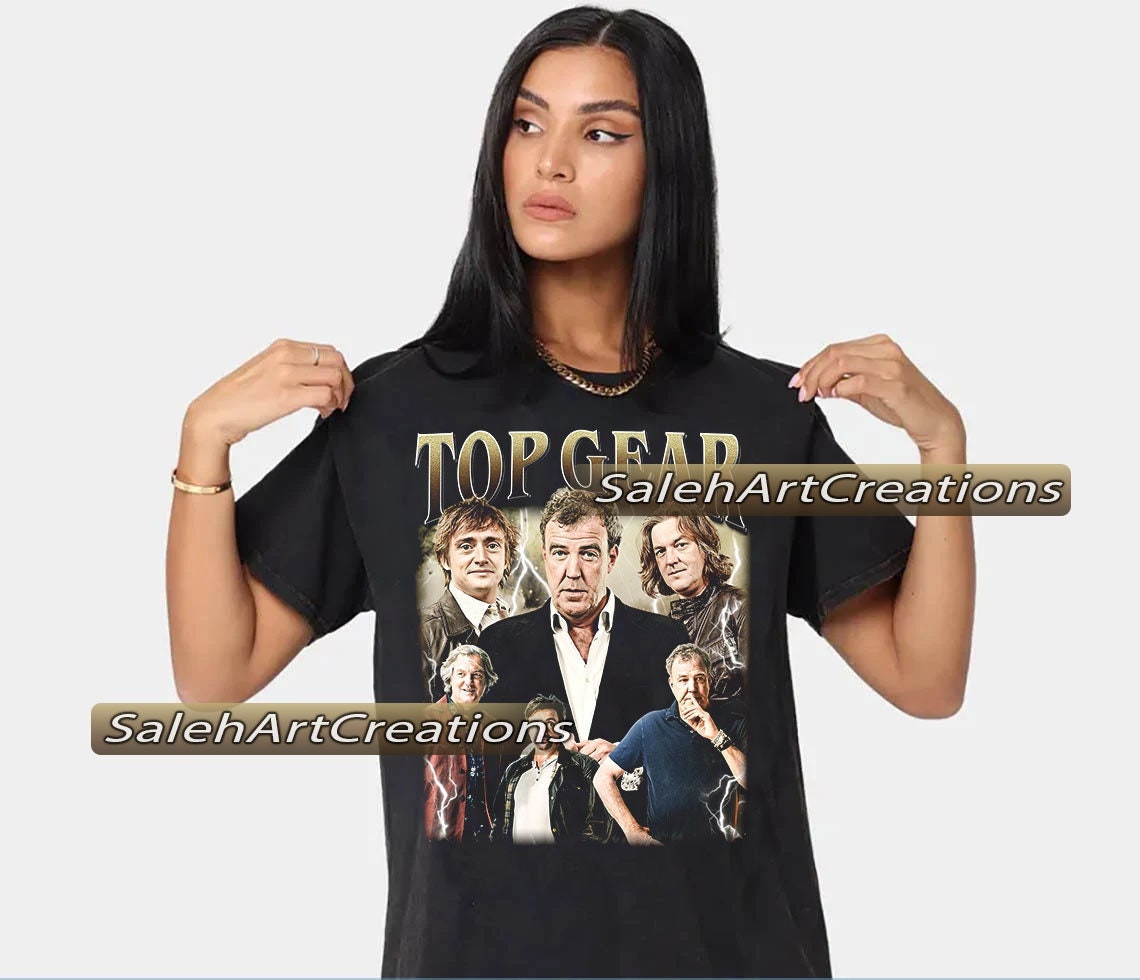 Vintage Top Gear Jeremy Clarkson James May Richard Hammond Car Meme Gift for Woman and Man Unisex T shirt Timnas Etsy