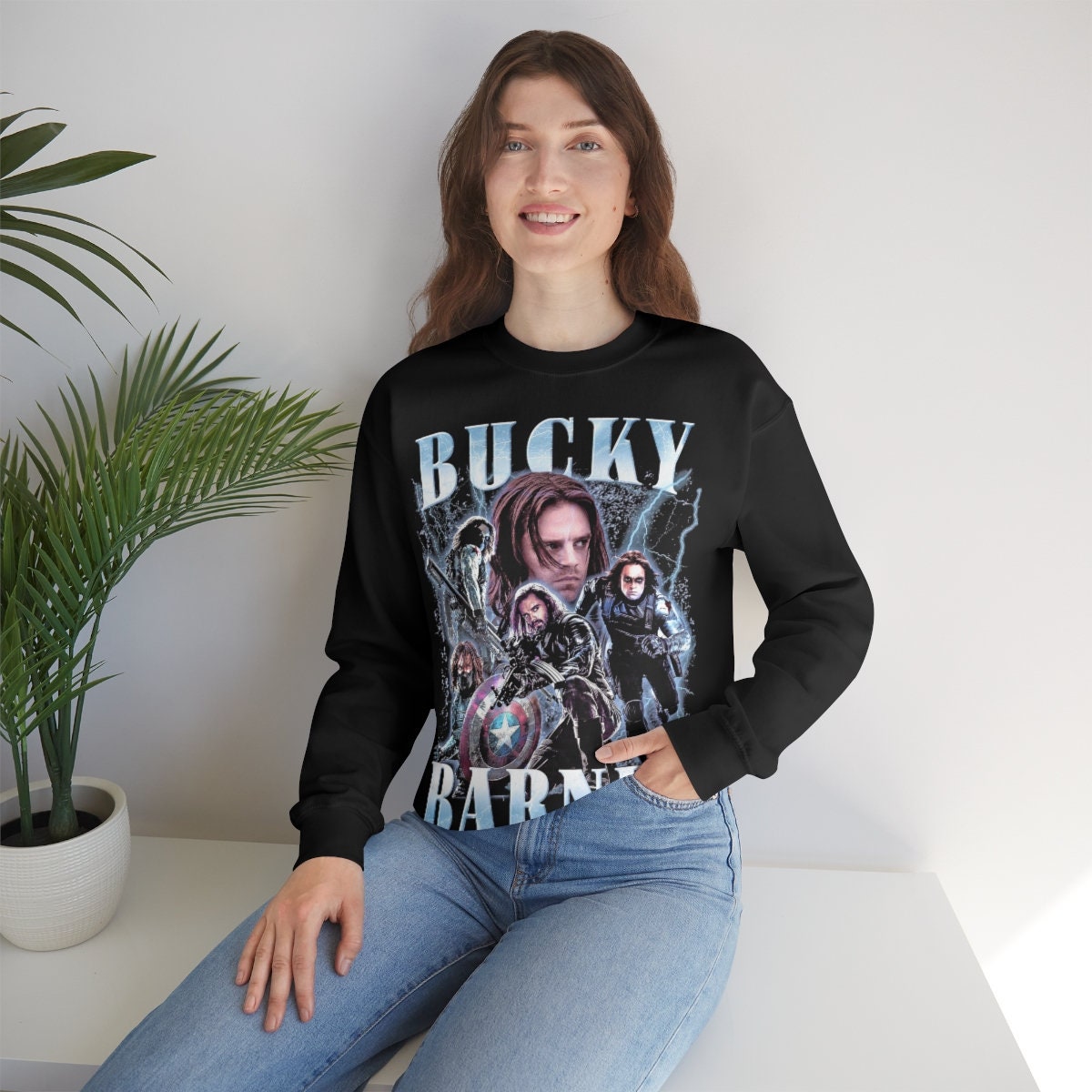 Discover Bucky Barnes Winter Soldier T shirt , Sebastian Stan T-Shirt
