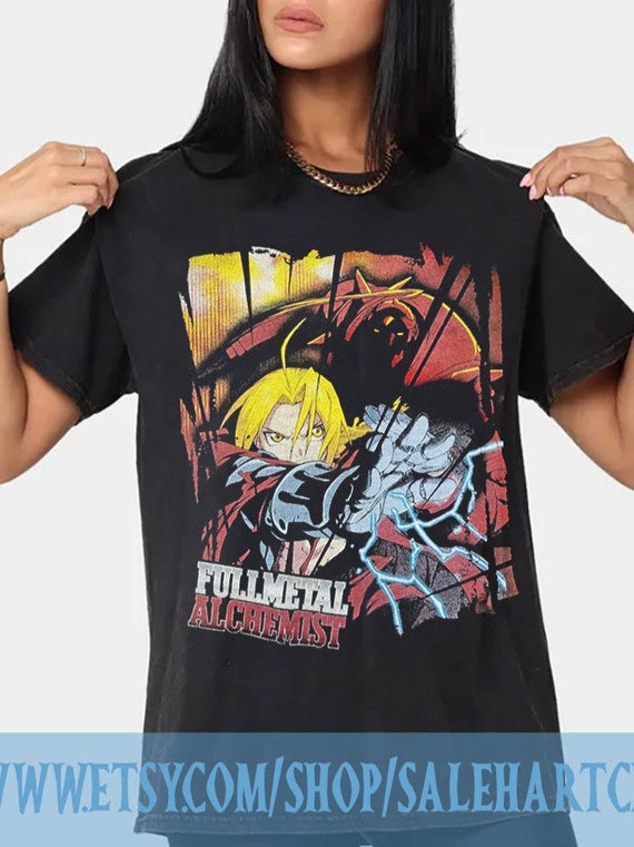 Unisex Camisa Fullmetal Alchemist Camisa de la hermandad alquimista Fullmetal edward elric alphonse elric roy mustang riza hawkeye fma SA02 Etsy Mexico