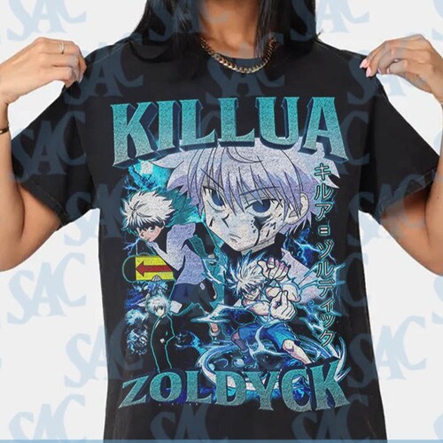 killua graphic tee