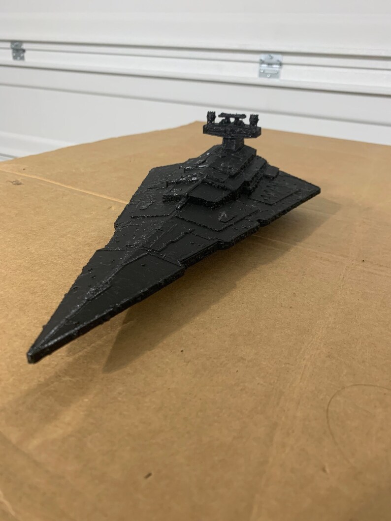 Miniature Star Destroyer 3D Print Etsy