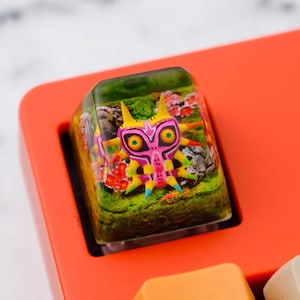 Custom Artisan keycaps, Resin keycaps, SA Profile keycaps, Anime Keycap, Mechanical keyboard, Keycap Cherry MX, Gift for him