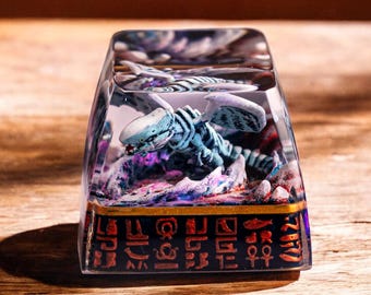 Dragon Artisan Keycaps, Resin Epoxy Keycaps, Handmade SA Keycap for Cherry MX, Custom Keycaps, Gaming Keyboard, Diorama Keycap, Gift For Boy