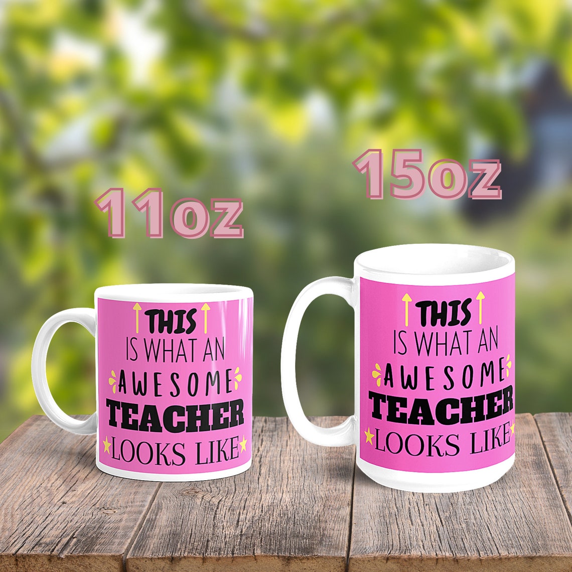 Funny Teacher Mug Pink Teacher Mug for Her Teacher Etsy UK