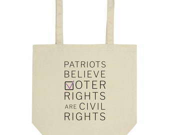 Eco Tote Bag - Voter Rights are Civil Rights