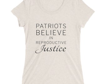 Ladies' Slim Fit T-shirt - Reproductive Justice