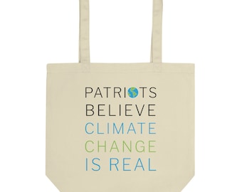 Eco Tote Bag - Climate Change is Real